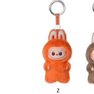 POP MART Vinyl Plush Pendant, Pin for Love Labubu, Z